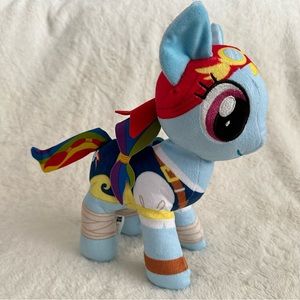 My Little Pony The Movie Rainbow Dash Pirate Pony 10" Plush MLP Hasbro Stuffed
